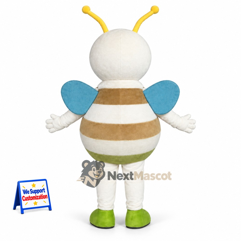 Bee Mascot Costume - Cream Bee Mascot Costume - Cream