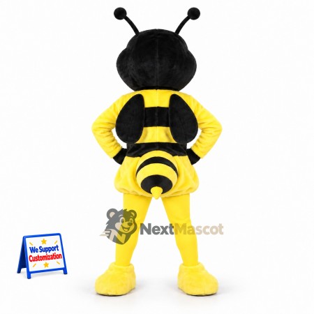 Bee Mascot Costume - Yellow, White Shoes Bee Mascot Costume - Yellow, White Shoes