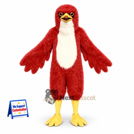 Bird Mascot Costume - Red for Pep Rallies Bird Mascot Costume - Red for Pep Rallies
