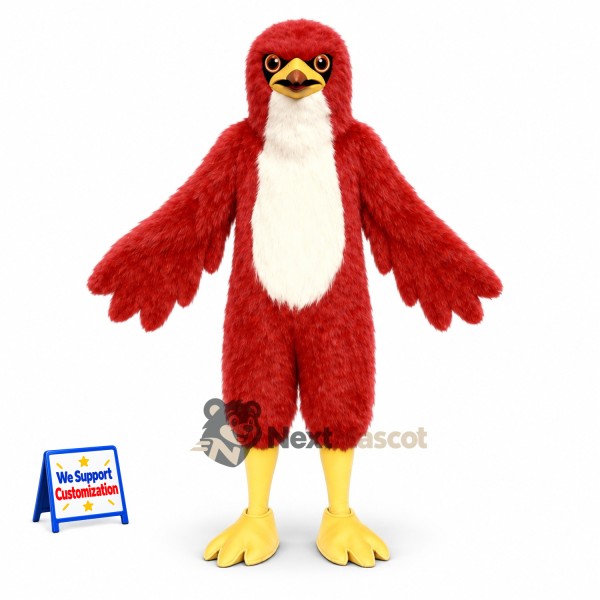 Bird Mascot Costume - Red for Pep Rallies