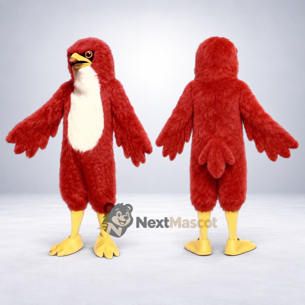 Bird Mascot Costume - Red for Pep Rallies Bird Mascot Costume - Red for Pep Rallies