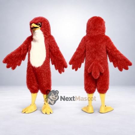 Bird Mascot Costume - Red for Pep Rallies Bird Mascot Costume - Red for Pep Rallies
