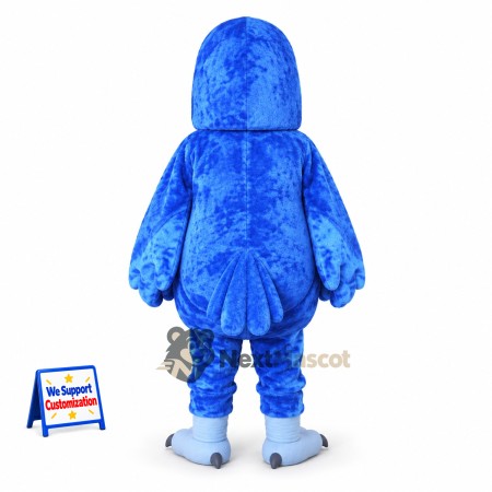 Parrot Mascot Costume - Blue for School Events Parrot Mascot Costume - Blue for School Events