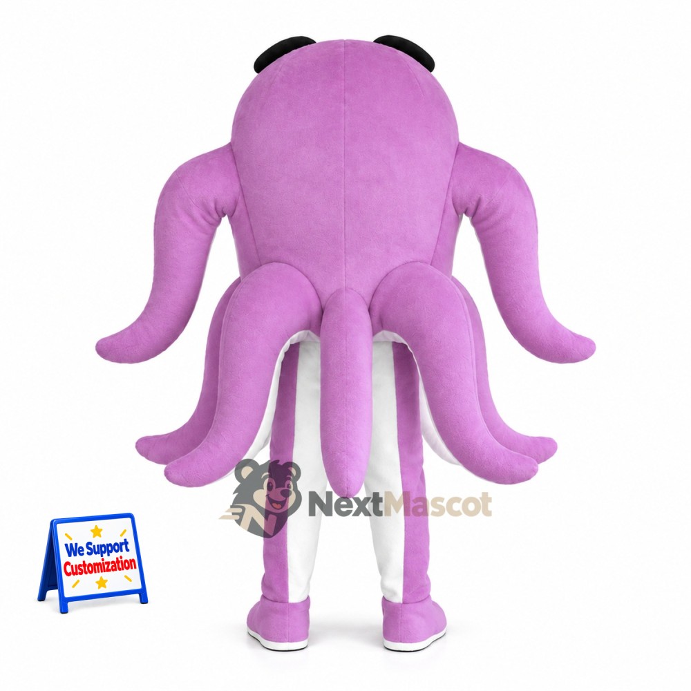 Octopus Mascot Costume - Purple Octopus Mascot Costume - Purple