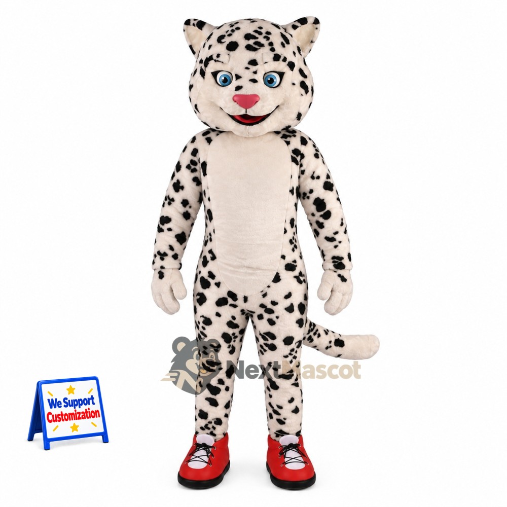 Snow Leopard Mascot Costume for Parades