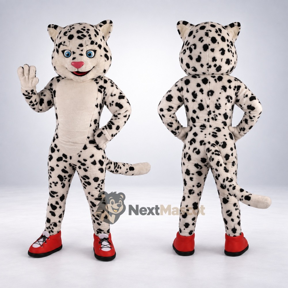 Snow Leopard Mascot Costume for Parades