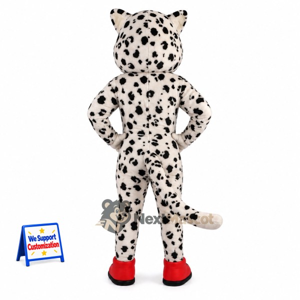 Snow Leopard Mascot Costume for Parades Snow Leopard Mascot Costume for Parades