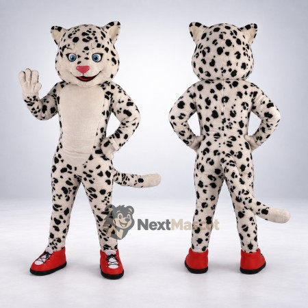 Snow Leopard Mascot Costume for Parades