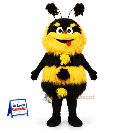 Bee Mascot Costume - Fuzzy