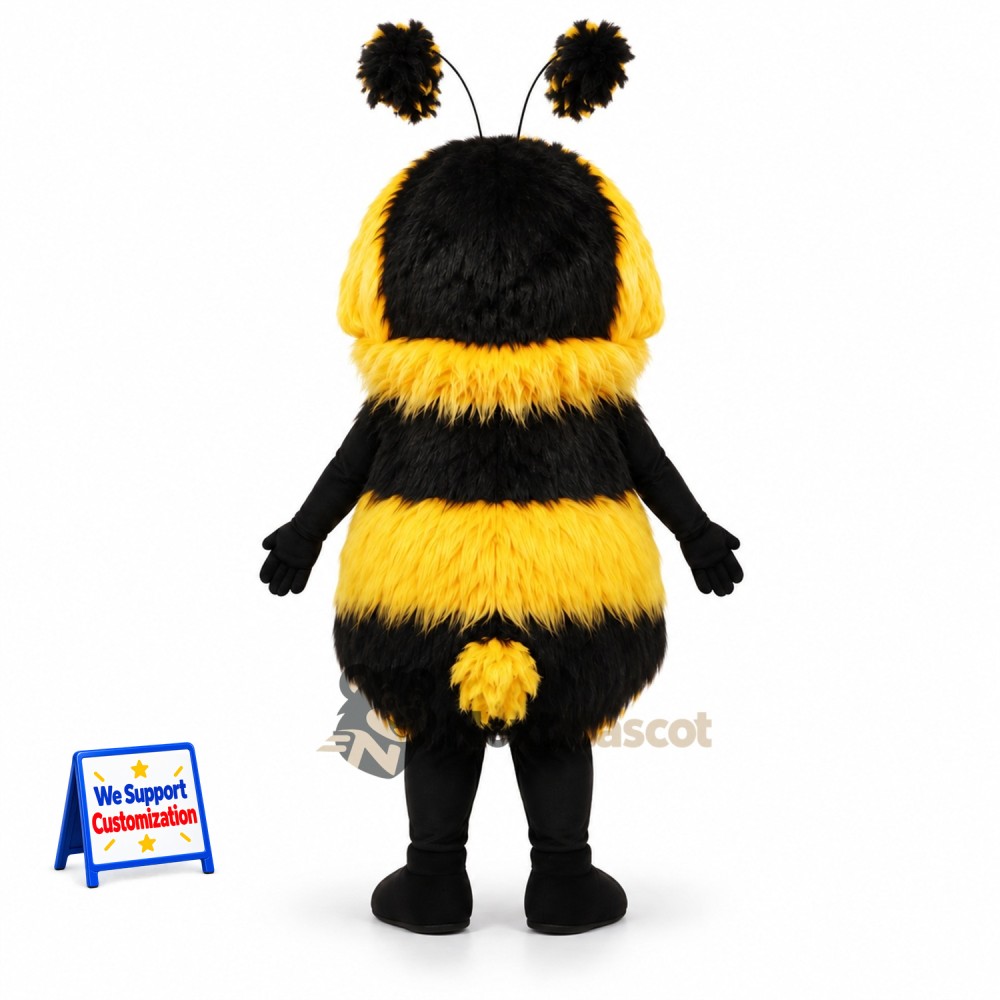 Bee Mascot Costume - Fuzzy