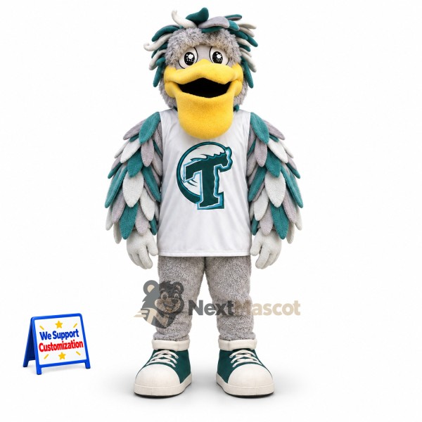 Bird Mascot Costume - Gray for Festivals