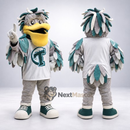 Bird Mascot Costume - Gray for Festivals
