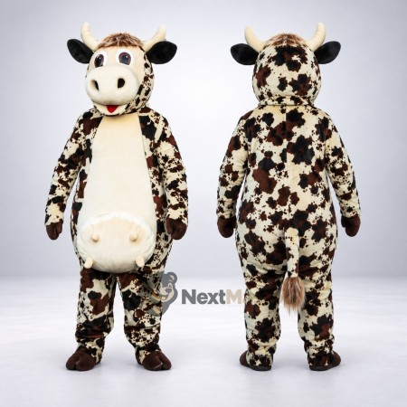 Cow Mascot Costume - Spotted for Fan Zones Cow Mascot Costume - Spotted for Fan Zones