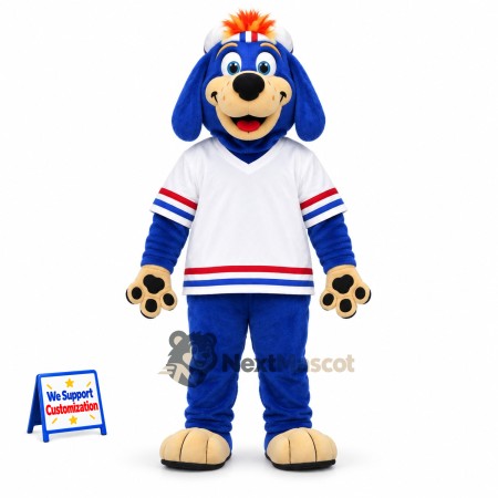 Dog Mascot Costume - Blue Dog Mascot Costume - Blue