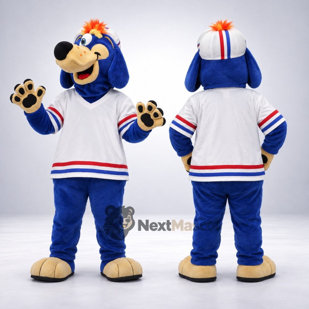Dog Mascot Costume - Blue Dog Mascot Costume - Blue