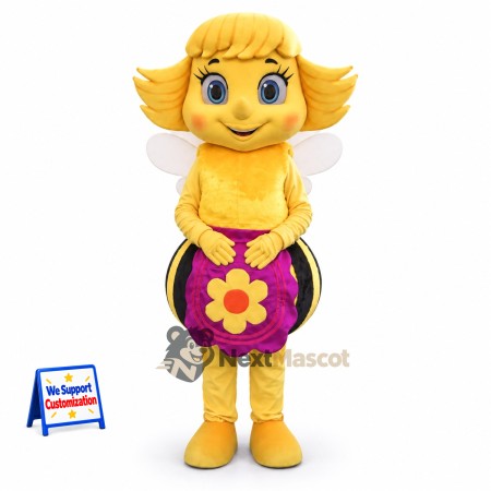 Bee Mascot Costume - Flower Skirt Bee Mascot Costume - Flower Skirt