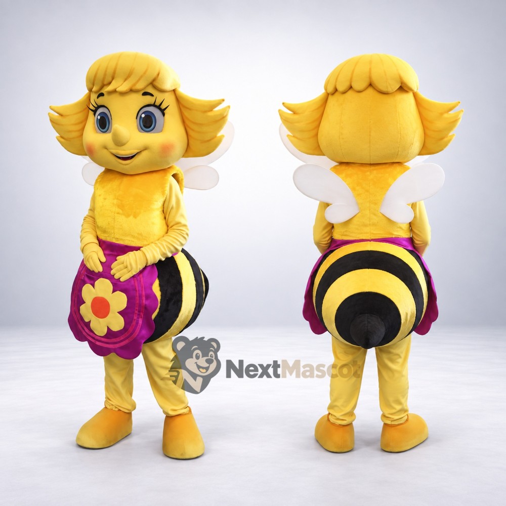 Bee Mascot Costume - Flower Skirt Bee Mascot Costume - Flower Skirt