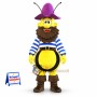 Bee Mascot Costume - Pirate Style