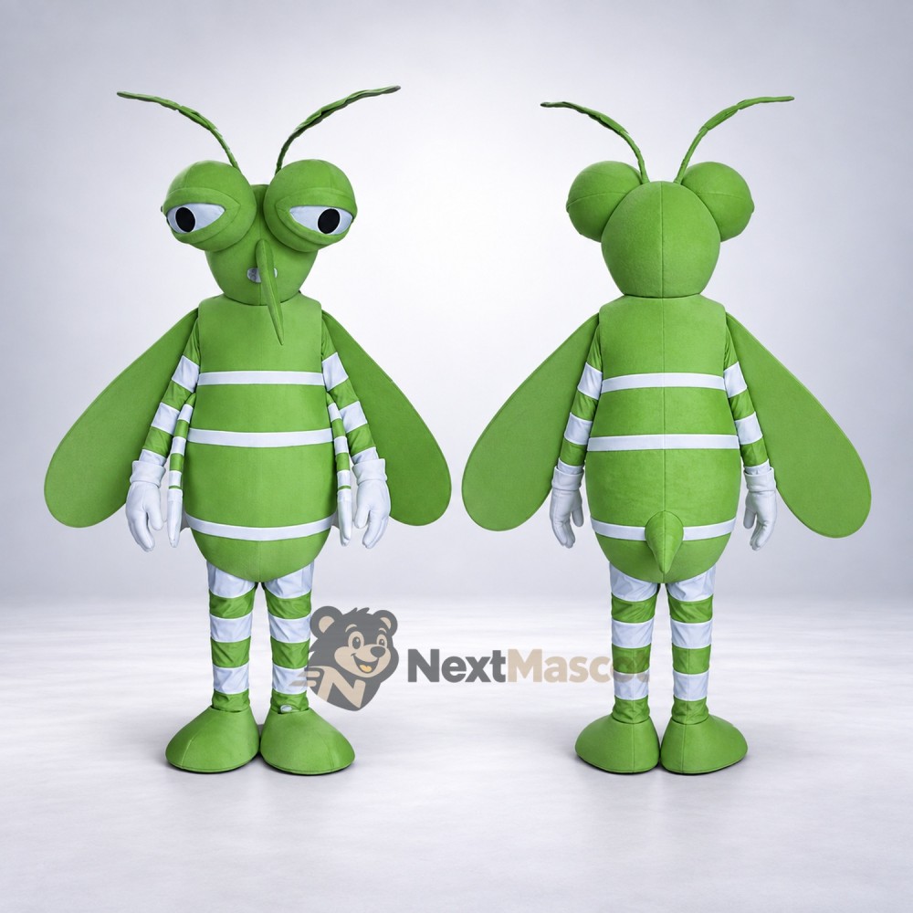 Grasshopper Mascot Costume - Green for Sports Days Grasshopper Mascot Costume - Green for Sports Days