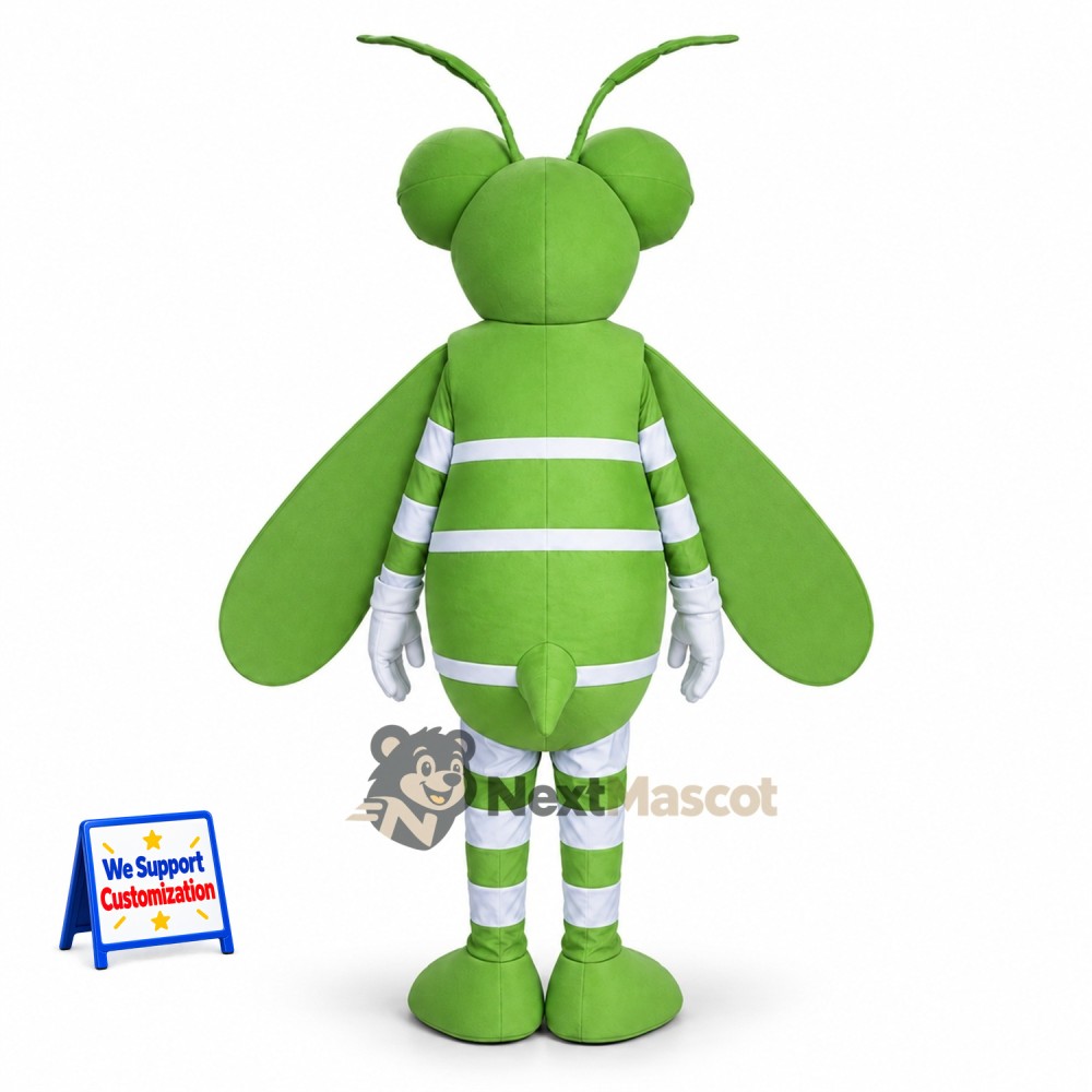 Grasshopper Mascot Costume - Green for Sports Days Grasshopper Mascot Costume - Green for Sports Days