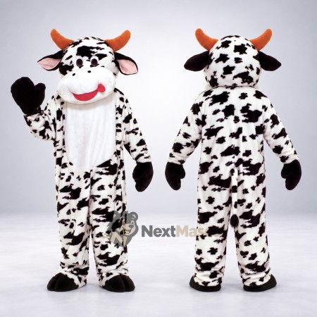 Cow Mascot Costume - Spotted for Fan Events Cow Mascot Costume - Spotted for Fan Events