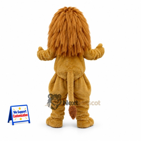 Lion Mascot Costume - Brown for Birthday Parties Lion Mascot Costume - Brown for Birthday Parties