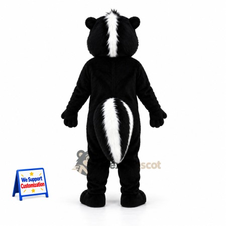 Skunk Mascot Costume - Black and White for Parades Skunk Mascot Costume - Black and White for Parades