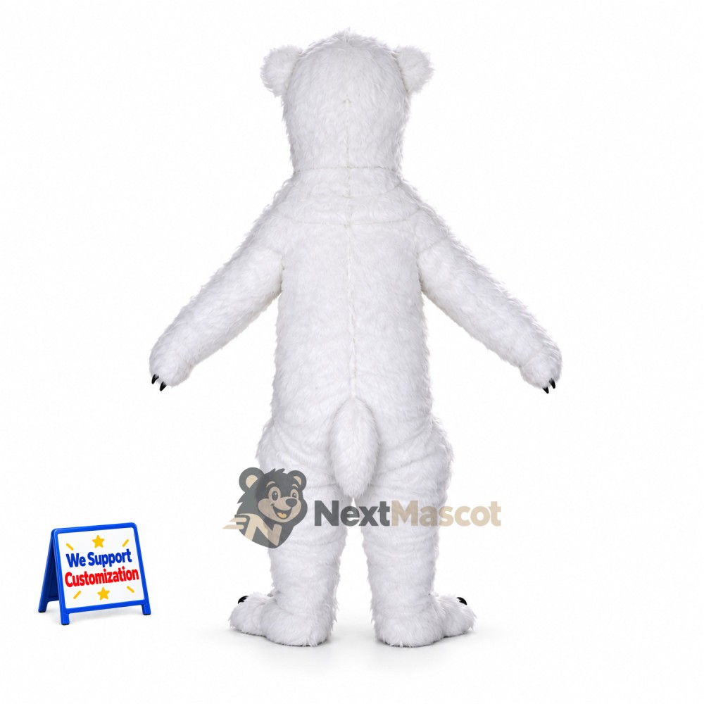 Polar Bear Mascot Costume for Family Events Polar Bear Mascot Costume for Family Events