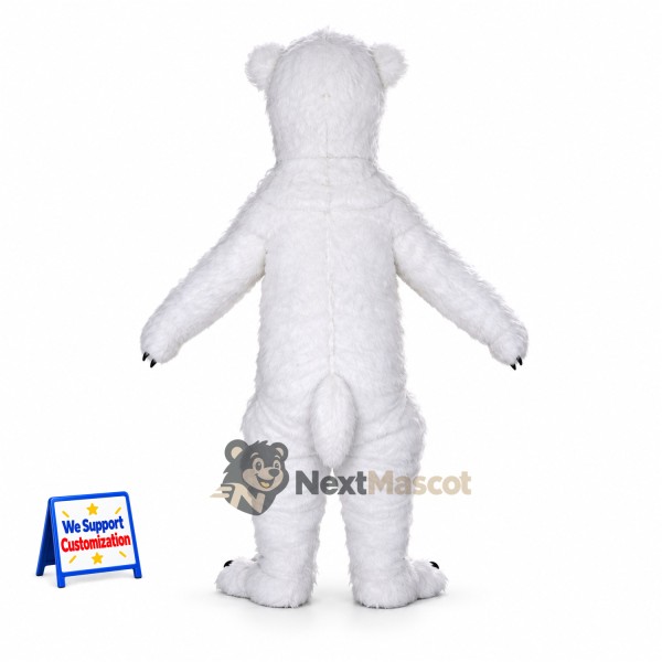 Polar Bear Mascot Costume for Family Events Polar Bear Mascot Costume for Family Events