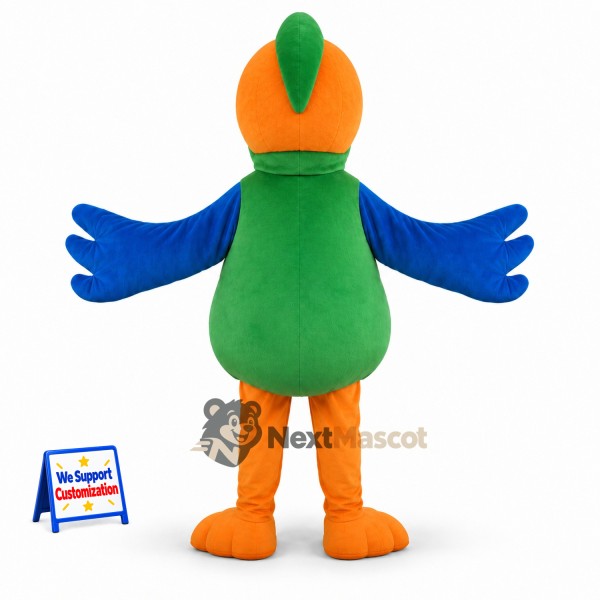 Parrot Mascot Costume - Green for Festivals Parrot Mascot Costume - Green for Festivals