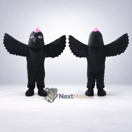 Bird Mascot Costume - Black for Sports Days Bird Mascot Costume - Black for Sports Days