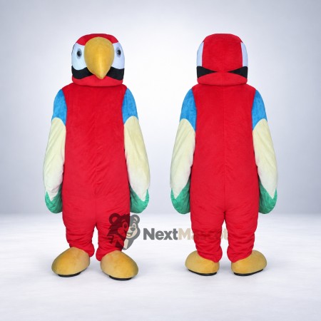 Parrot Mascot Costume - Red for Pep Rallies