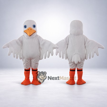 Goose Mascot Costume - Gray