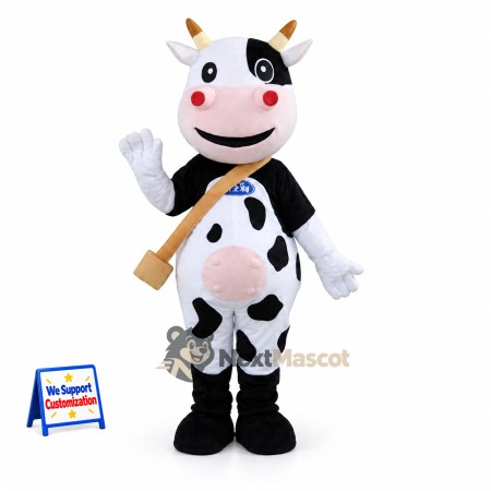 Cow Mascot Costume - Spotted, Shoulder Bag Cow Mascot Costume - Spotted, Shoulder Bag