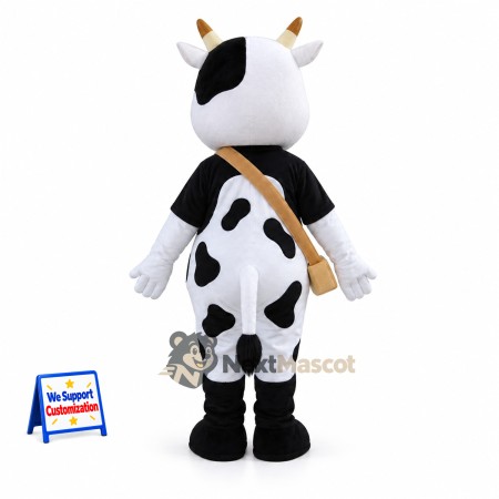 Cow Mascot Costume - Spotted, Shoulder Bag Cow Mascot Costume - Spotted, Shoulder Bag