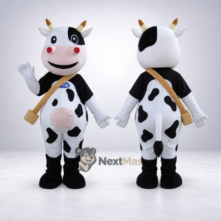 Cow Mascot Costume - Spotted, Shoulder Bag Cow Mascot Costume - Spotted, Shoulder Bag