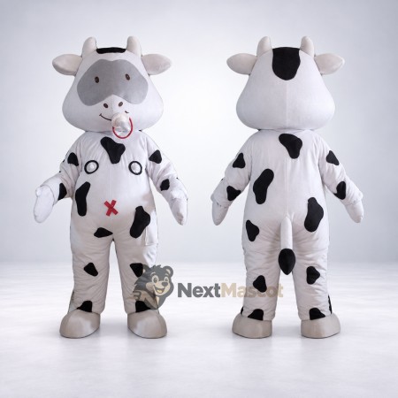 Cow Mascot Costume - Spotted for Campus Events Cow Mascot Costume - Spotted for Campus Events