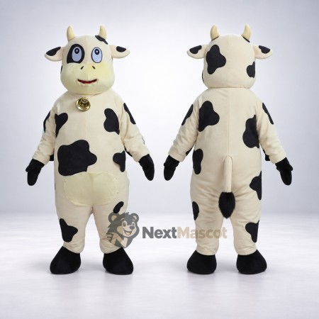 Cow Mascot Costume - Spotted for School Fairs Cow Mascot Costume - Spotted for School Fairs