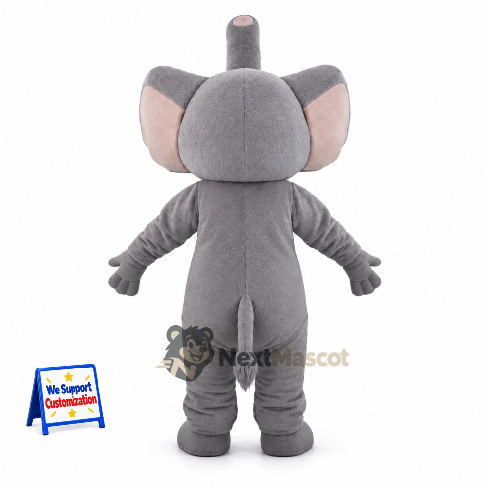 Elephant Mascot Costume - Gray for Stage Shows