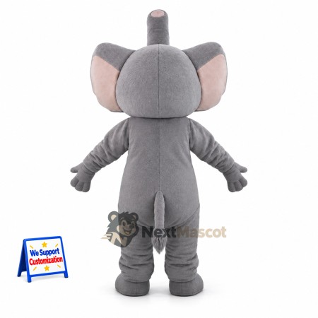 Elephant Mascot Costume - Gray for Stage Shows