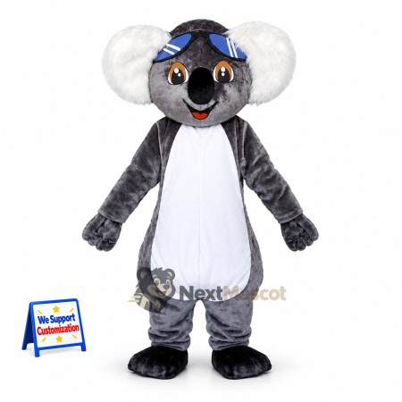 Koala Mascot Costume - Graduation Style Koala Mascot Costume - Graduation Style