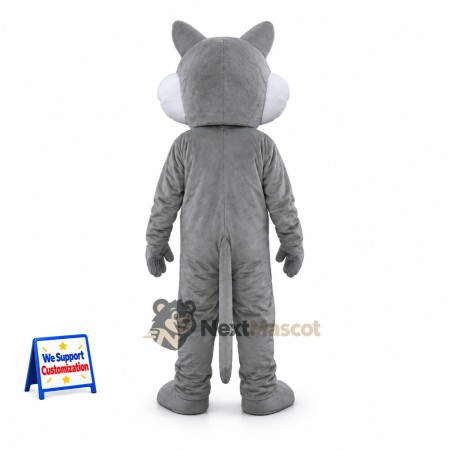 Wolf Mascot Costume - Gray for Campus Events Wolf Mascot Costume - Gray for Campus Events