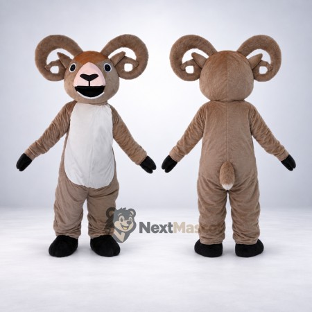 Ram Mascot Costume - Brown for Parades Ram Mascot Costume - Brown for Parades