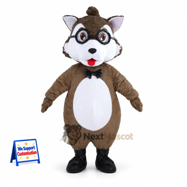 Raccoon Mascot Costume - Brown for Community Events