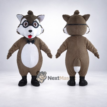 Raccoon Mascot Costume - Brown for Community Events Raccoon Mascot Costume - Brown for Community Events