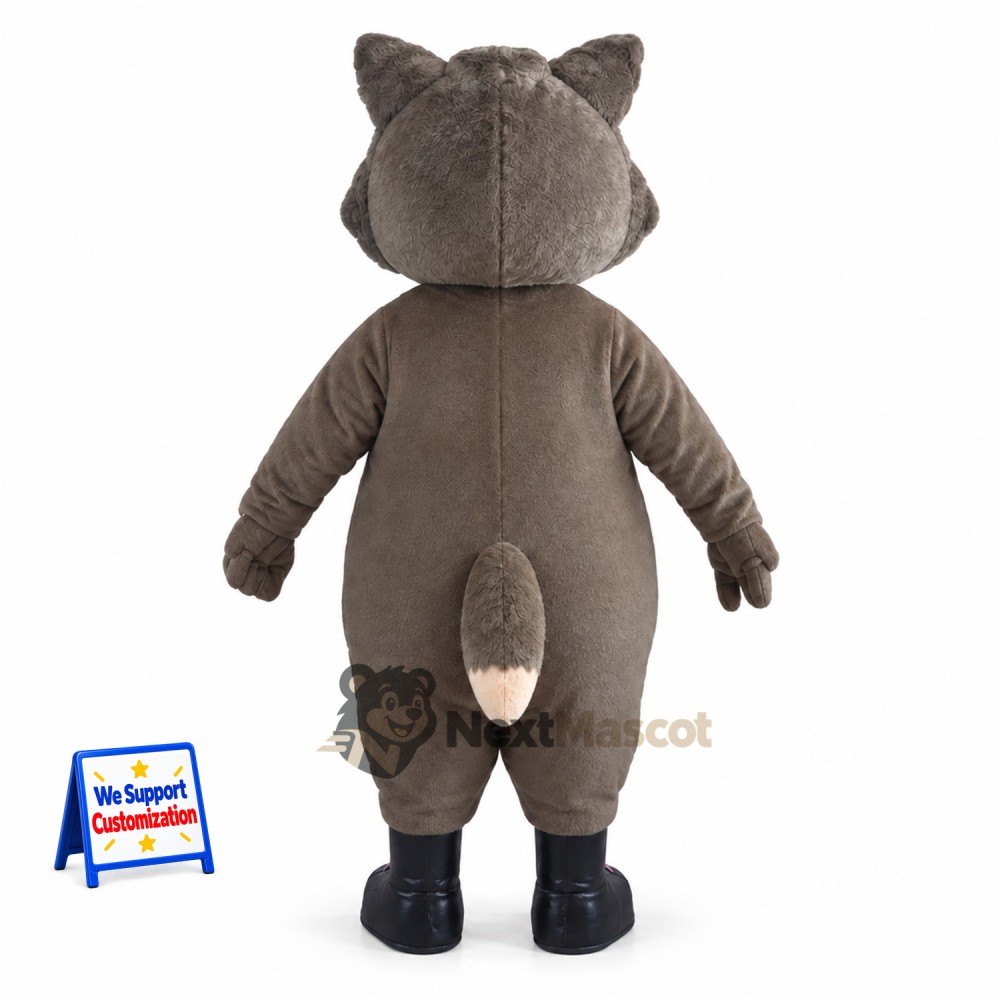 Squirrel Mascot Costume - Gray for School Events Squirrel Mascot Costume - Gray for School Events