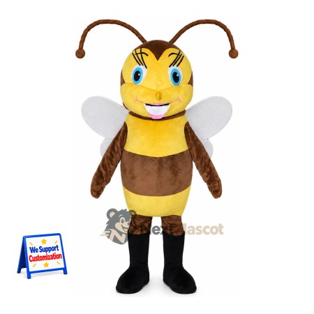 Bee Mascot Costume - Brown