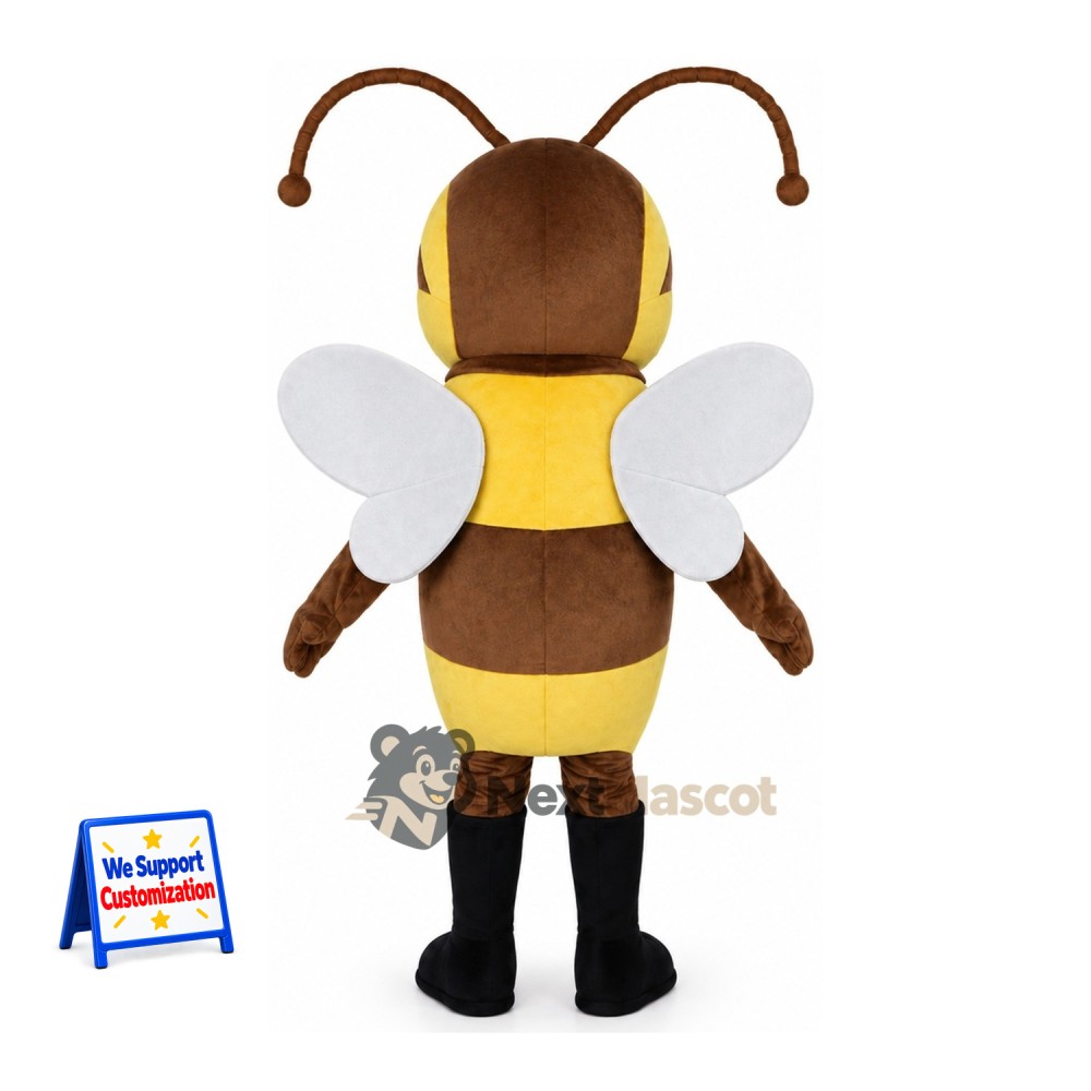 Bee Mascot Costume - Brown