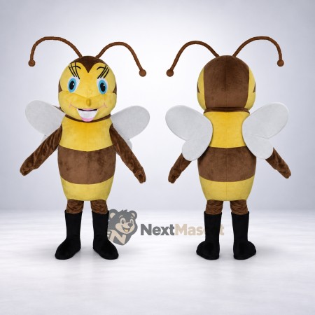 Bee Mascot Costume - Brown