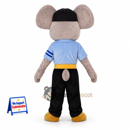 Koala Mascot Costume - Blue Shirt Koala Mascot Costume - Blue Shirt